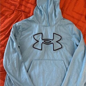 Under Armour Light Blue Hoodie Large